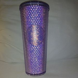 Starbucks China Purple Glitter
